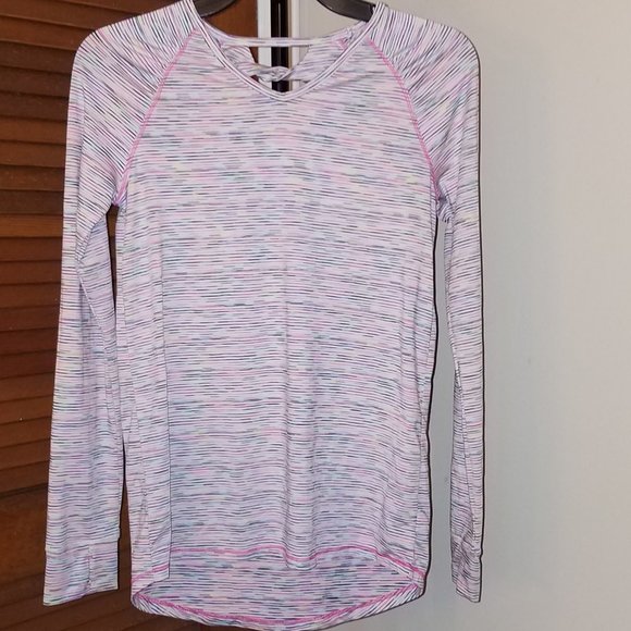 Champion Other - Champion striped workout tee girls size XL (14-16)